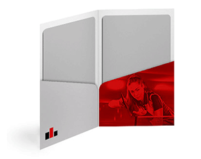 Kartenhüllen - mit 2 Taschen 