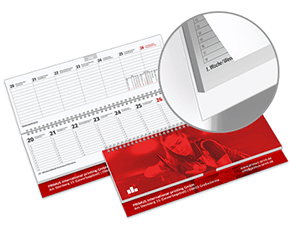 Tischquerkalender 2027, 112 Seiten 