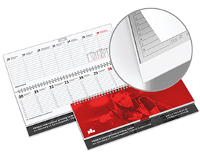 Tischquerkalender 2027, 64 Seiten 
