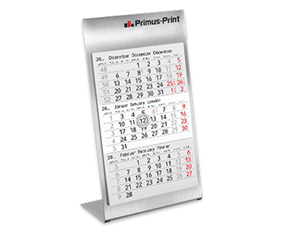 Tischaufstellkalender STEEL 2027 