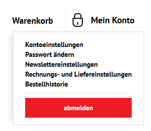 Abmelden
